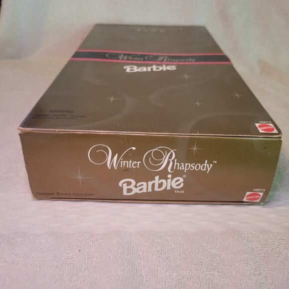 Winter Rhapsody Brunette 1996 Barbie Doll Avon Exclusive Vintage Toy - Picture 8 of 8